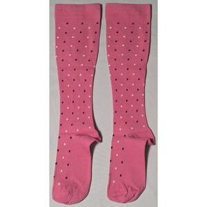 PEMBROOK (5 Pack) Women  S/M Pink Geo 8-15 mmHg Mild Compression Socks NEW